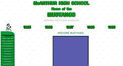 Desktop Screenshot of mcarthurhigh.com
